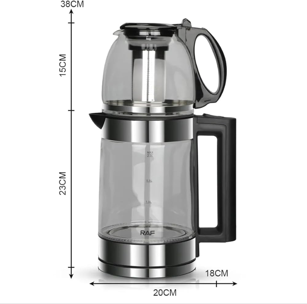 Bouilloire Européenne RAF (1,8 L + 0,6 L)