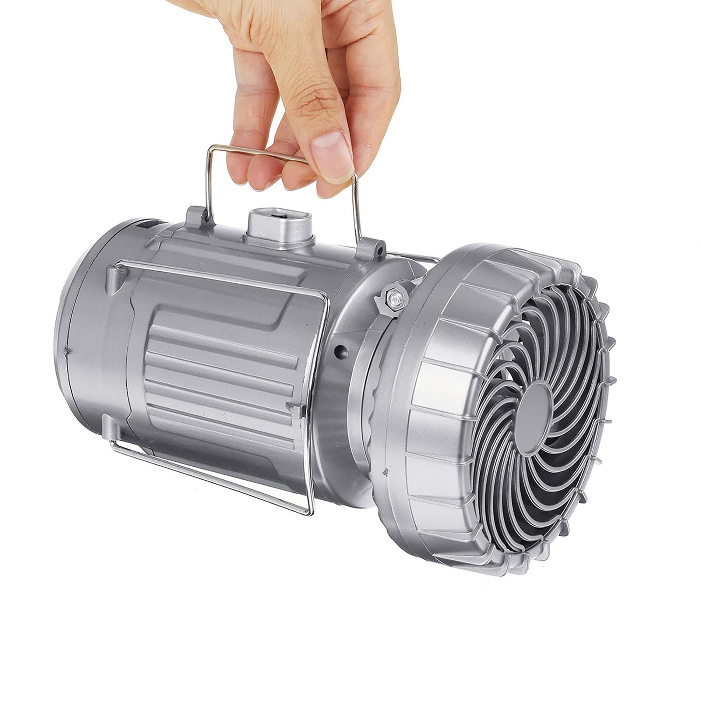 Lanterne solaire rechargeable + ventilateur