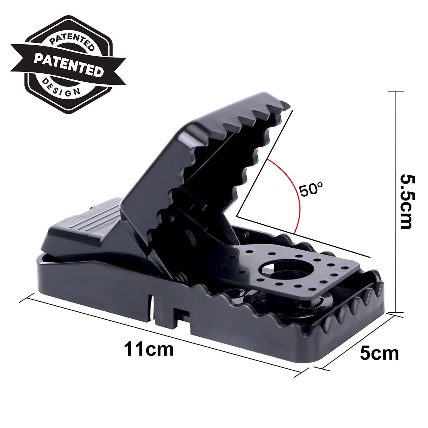 Lot de 6 pièges à souris
