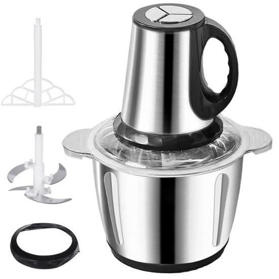 Hachoir Électrique 3L en acier inoxydable