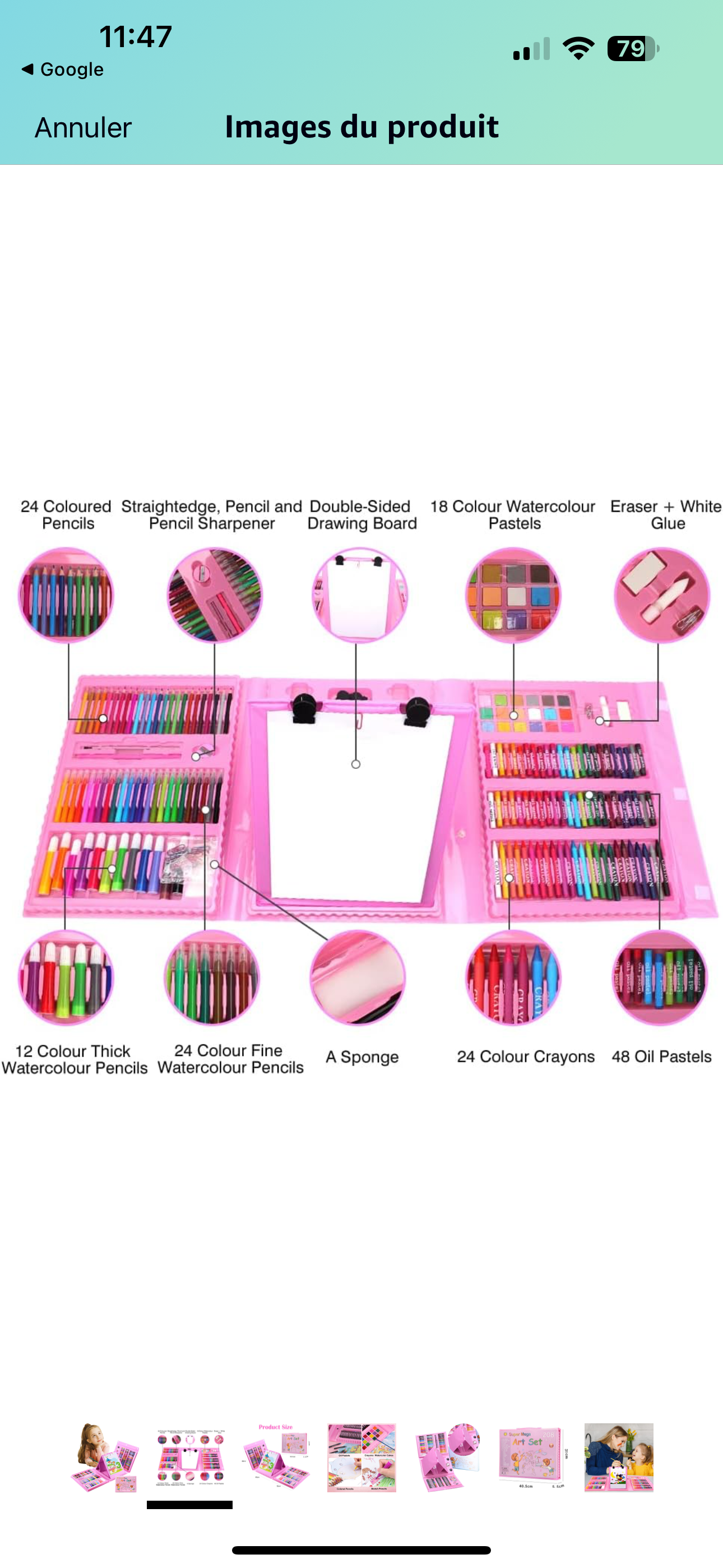 Kit de dessin artistique
