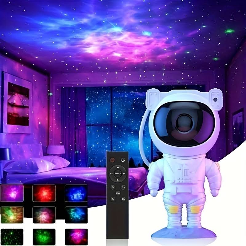 Projecteur Astronaute Lampe étoilée pour Chambre à Coucher et Projecteur de Plafond