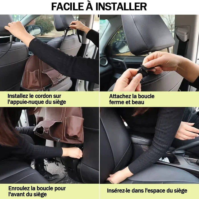 Poche de rangement pour voiture