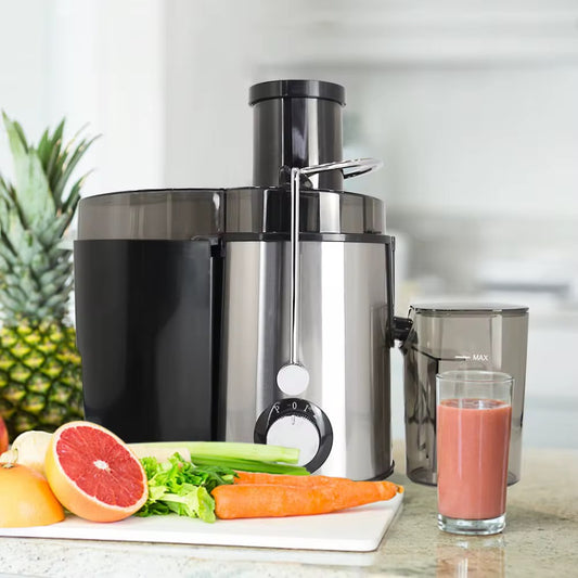 Extracteur de Jus -fruits et legumes - 450W - 1,2 L et 500 ml