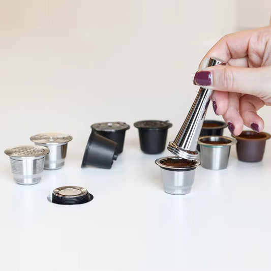 Capsules de café Rechargeables en INOX