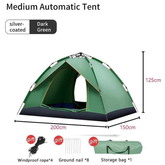 Tente de camping 3 places