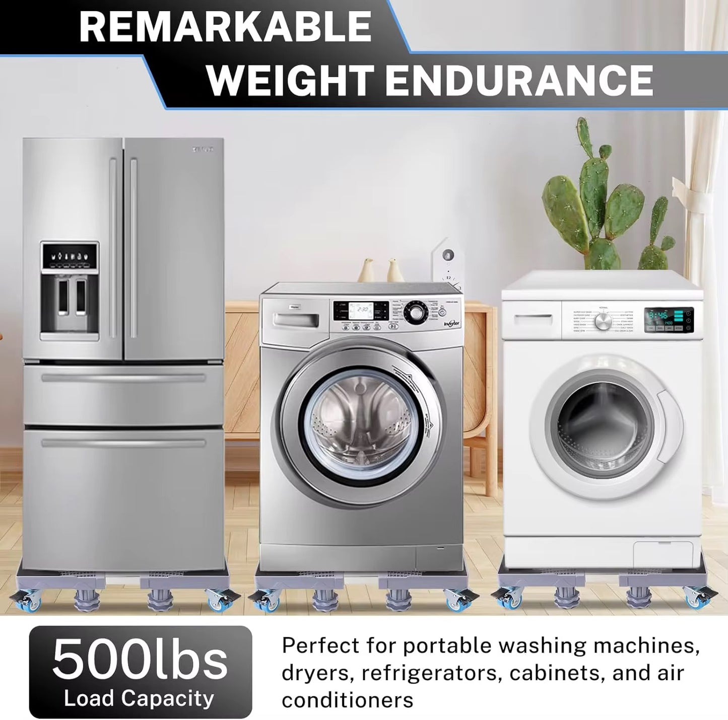 Support à roulettes charge lourde