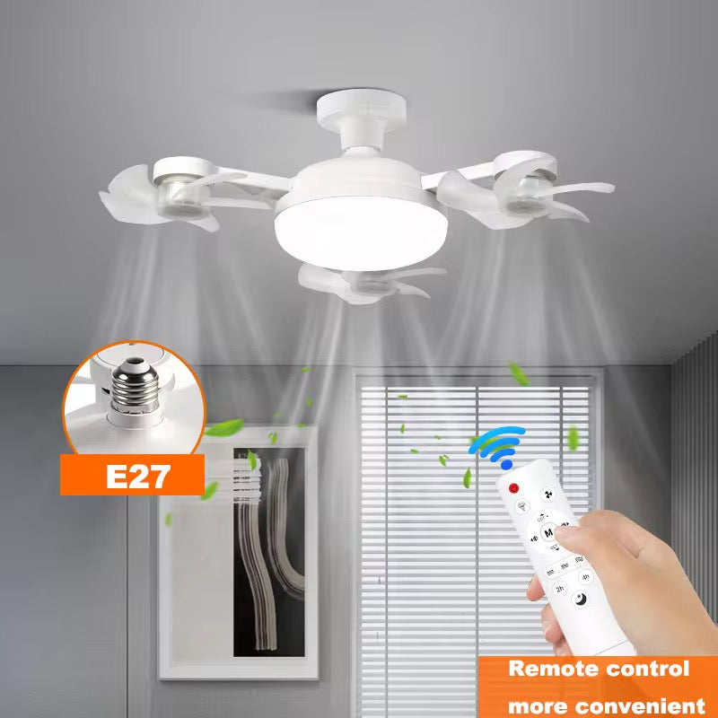 Ventilateur de Plafond avec Lumière et Telecommande