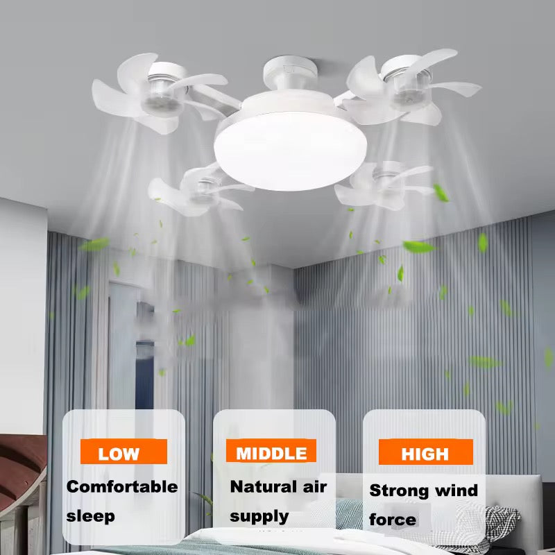 Ventilateur de Plafond avec Lumière et Telecommande