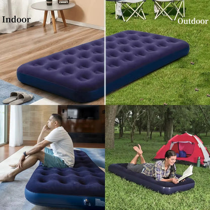 Matelas Gonflable 1 Place + Pompe