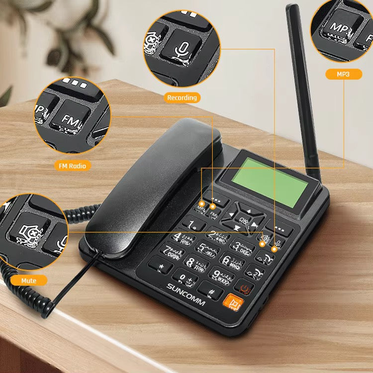 Telephone fixe dual Sim